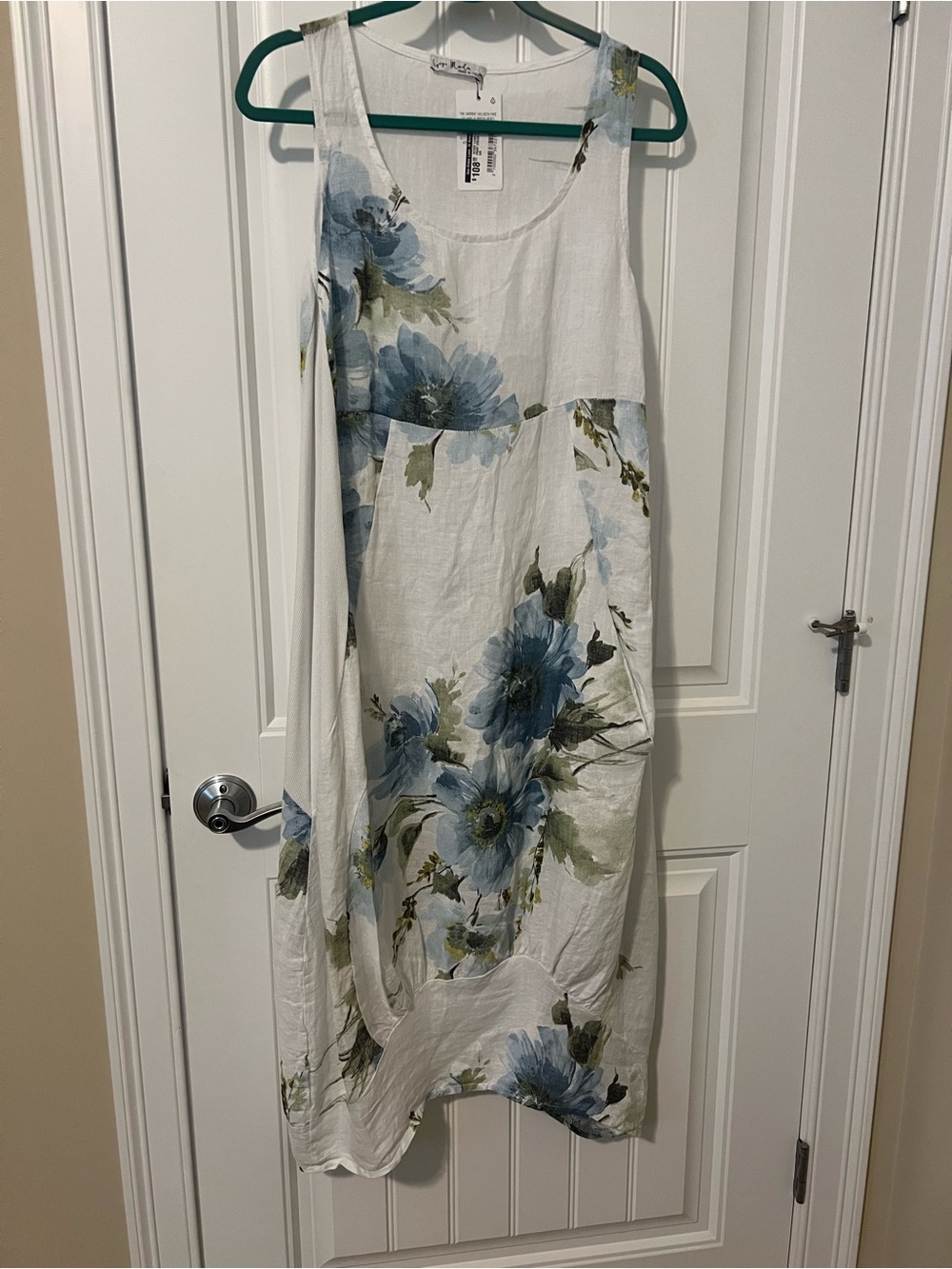 Italian made Gigi Moda linen dress - O/S NWT